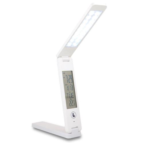 LED slim lights Desk Table 3 different brightness patterns Digital clock & alarm